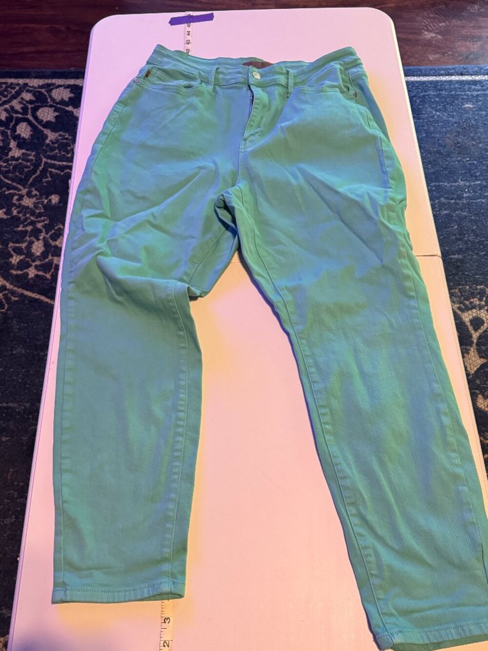 Judy Blue - Boyfriend Fit - Aquamarine - 14w